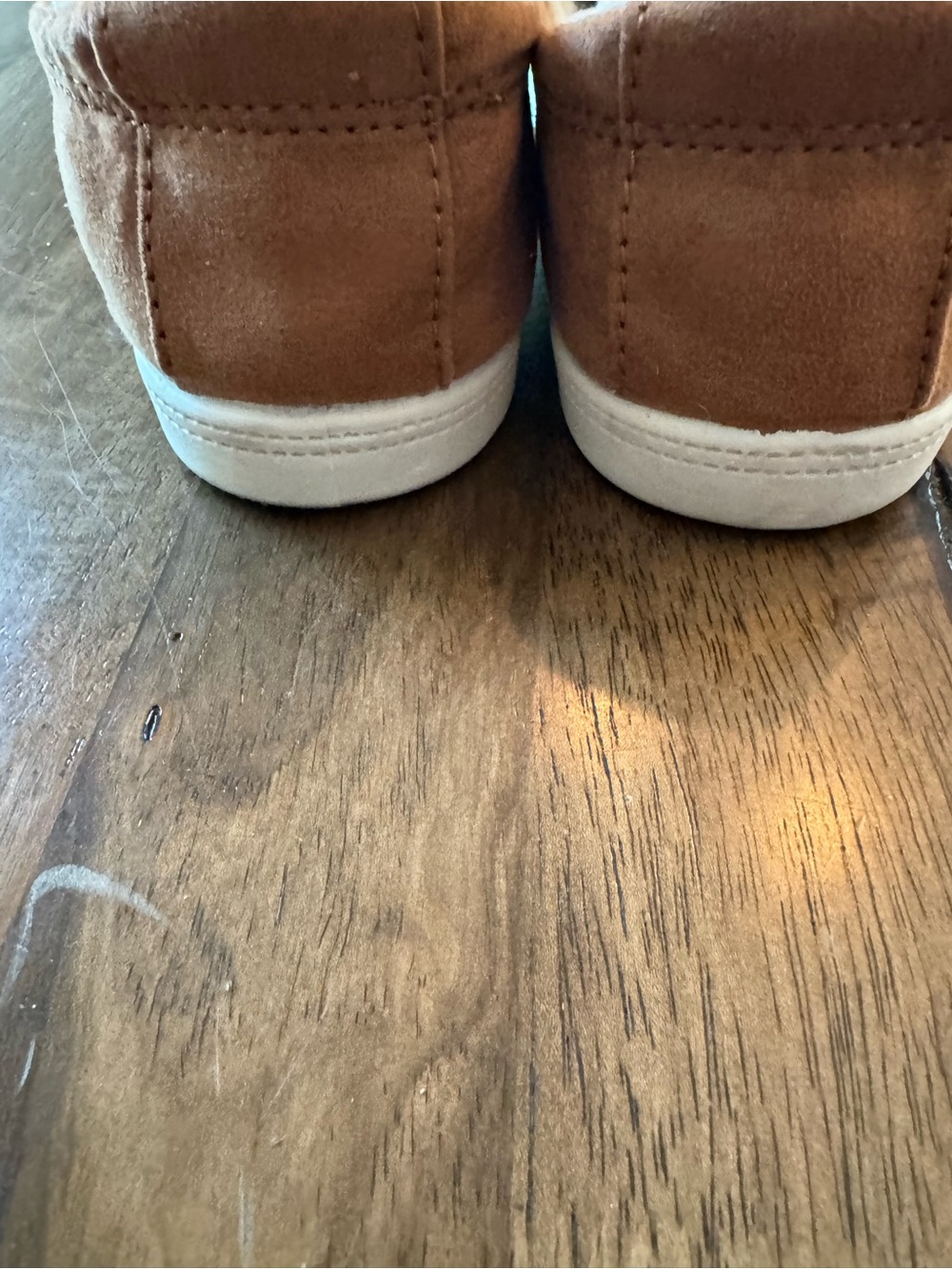 Jellypop Women’s Tan Cozy Suede Slip On Sneakers Size 8 - Picture 10 of 12